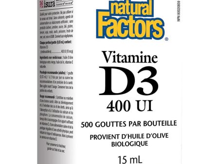 Vitamine D3 400 UI Liquide For Cheap