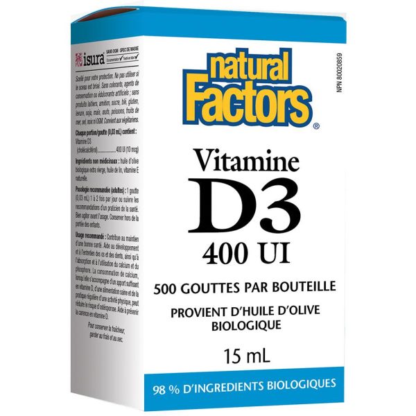 Vitamine D3 400 UI Liquide For Cheap