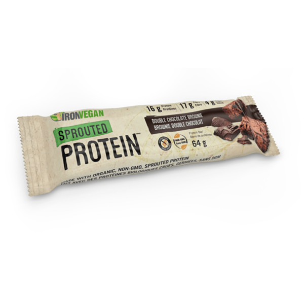 Barre Protéinée Végane Brownie Double Chocolat Sprouted Protein For Sale