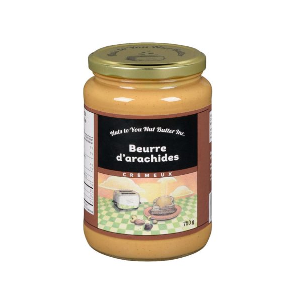 Beurre d Arachides Crémeux Nuts to You 750 g For Discount