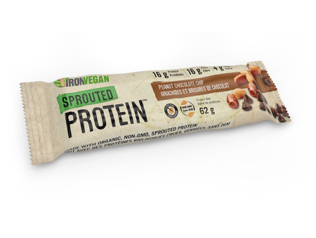 Barre Protéinée Végane Arachides et Chocolat Sprouted Protein Hot on Sale