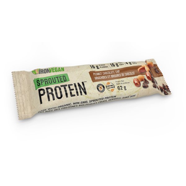 Barre Protéinée Végane Arachides et Chocolat Sprouted Protein Hot on Sale