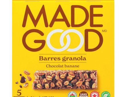 Barres Granola Chocolat Banane Sale