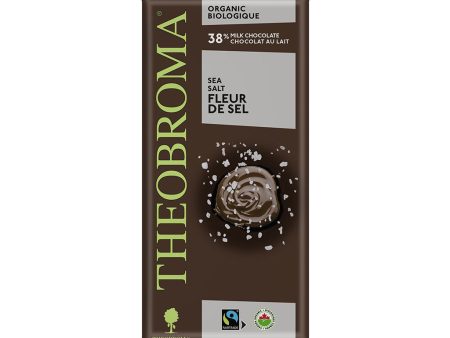 Chocolat au Lait 38% Fleur de Sel Biologique Discount