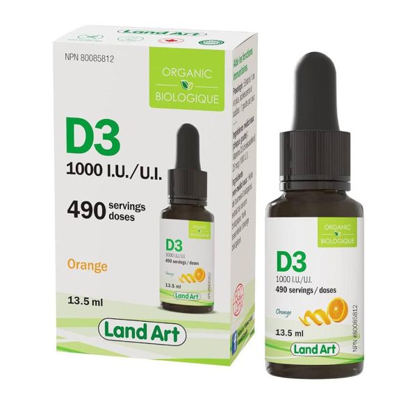 Vitamine D3 Biologique 1000 UI Sale