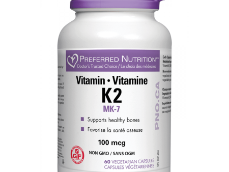 Vitamine K2 100 mcg Preferred Nutrition Online Hot Sale