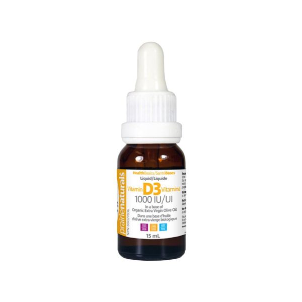 Vitamine D3 1000 UI Liquide dans Base d Huile d Olive Bio Sale