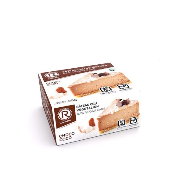 Gâteau Cru Végétalien Choco Coco Discount