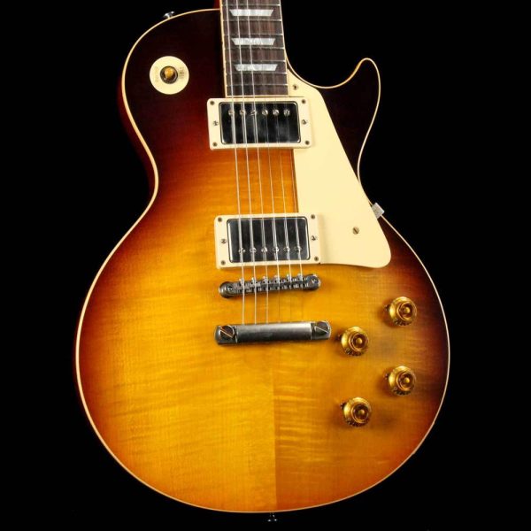 Gibson Custom Shop Standard Historic  58 Les Paul Reissue Dark Bourbon Fade VOS Online now