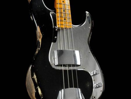 Fender Custom Shop  70s Precision Bass Black Heavy Relic For Discount