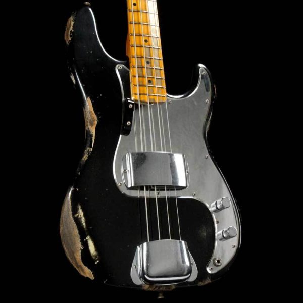 Fender Custom Shop  70s Precision Bass Black Heavy Relic For Discount