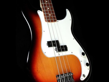 Fender Standard Precision Bass Guitar Sunburst Hot on Sale