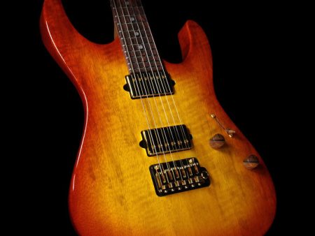 Used Suhr Modern Custom Korina Electric Guitar Honey Burst Discount