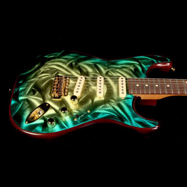 Used 2012 Gigliotti GS Electric Guitar Green Burst Online Sale