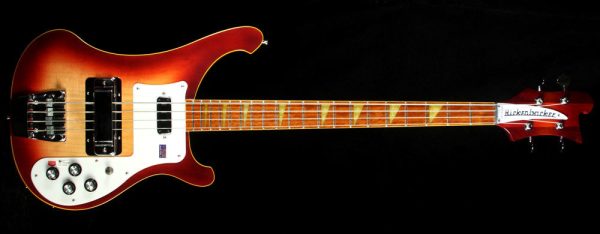 Used 2007 Rickenbacker 4003 Color Of The Year Edition Electric Bass Guitar Amber Fireglo Fashion