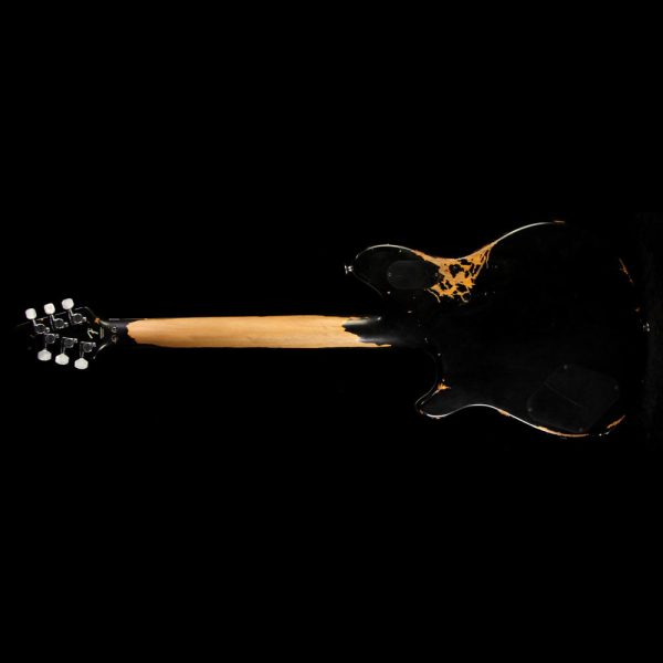 Used EVH Wolfgang Custom Relic USA Electric Guitar Black For Sale