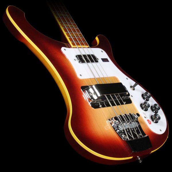 Used 2007 Rickenbacker 4003 Color Of The Year Edition Electric Bass Guitar Amber Fireglo Fashion