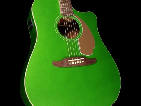 Fender California Series Redondo Player Acoustic Electric Jade Cheap