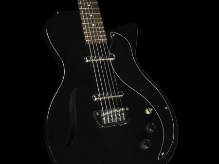 Used Danelectro Vintage Baritone Electric Guitar Black For Discount