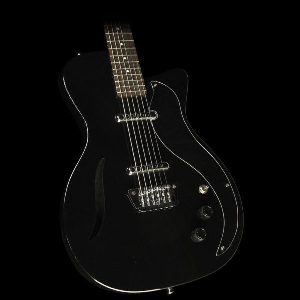 Used Danelectro Vintage Baritone Electric Guitar Black For Discount