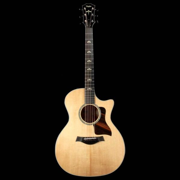 Taylor 614ce V-Class Grand Auditorium Acoustic-Electric Brown Sugar Stain Online now