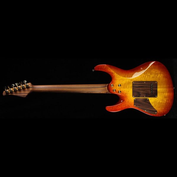 Used Suhr Modern Custom Korina Electric Guitar Honey Burst Discount