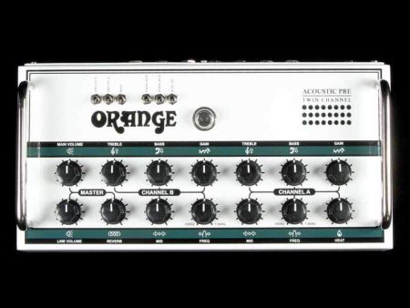 Orange Acoustic Pre Amp DI Box Fashion