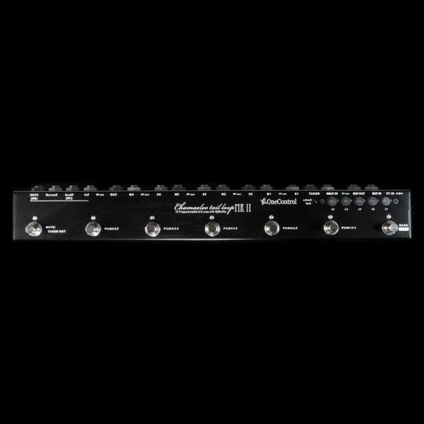 One Control Chamaeleo Tail Loop MKII 5-Loop Programmable True Bypass Looper For Discount