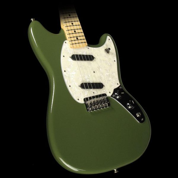 Fender Mustang Olive Hot on Sale