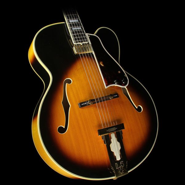 Used 1976 Gibson L-5C Archtop Electric Guitar Sunburst Online Sale