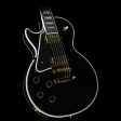 Used Gibson Custom Shop Les Paul Custom Left-Handed Electric Guitar Ebony Sale