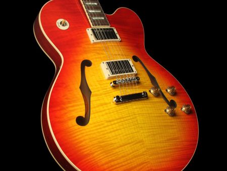 Used Gibson Custom Shop L-9 Archtop Electric Guitar Heritage Cherry Sunburst For Discount