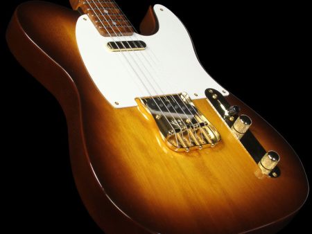 Fender Custom Shop Artisan Okoume Telecaster Electric Guitar Chocolate 2-Color Sunburst Cheap