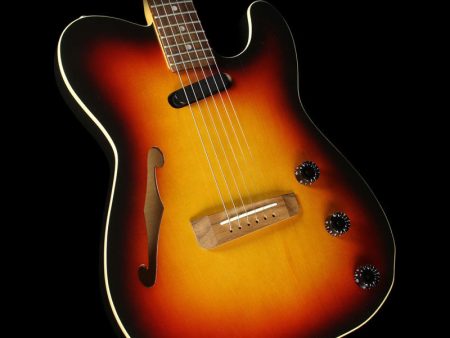 Used 1994 Fender MIJ Acoustic Telecaster Guitar 3-Tone Sunburst For Cheap