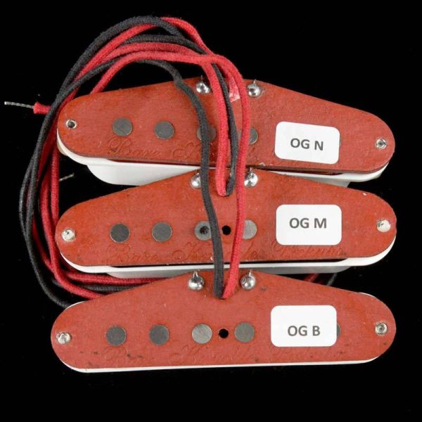 Bare Knuckle Boot Camp Old Guard Strat Pickup Set White Cheap