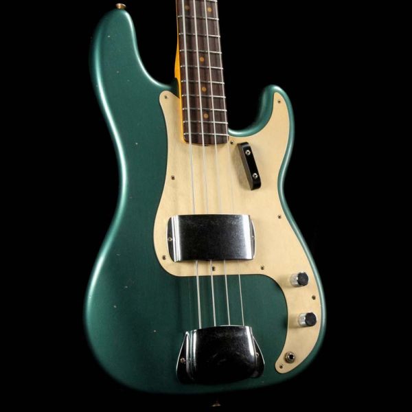 Fender Custom Shop  59 Precision Bass Relic Aged Sherwood Green Metallic Sale