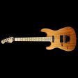 Used 2016 Charvel Custom Shop Music Zoo Exclusive Natural Series San Dimas Mahogany Left-Handed Electric Guitar Natural For Sale