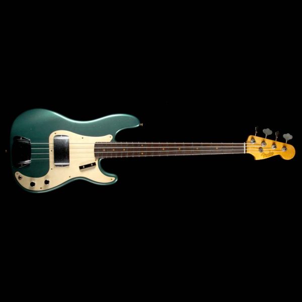 Fender Custom Shop  59 Precision Bass Relic Aged Sherwood Green Metallic Sale