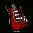 Used Squier Standard Stratocaster Electric Guitar Antique Burst Hot on Sale