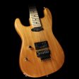 Used 2016 Charvel Custom Shop Music Zoo Exclusive Natural Series San Dimas Mahogany Left-Handed Electric Guitar Natural For Sale