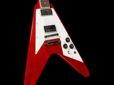 Used Gibson Custom Shop Flying V Custom Electric Guitar Cherry Gloss Supply