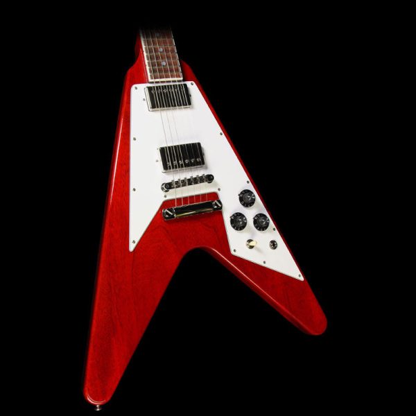 Used Gibson Custom Shop Flying V Custom Electric Guitar Cherry Gloss Supply