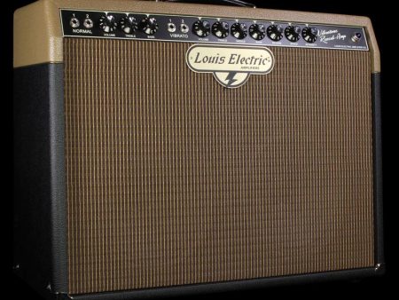 Used Louis Electric Amplifiers Evertone Vibrotone 2x10 Combo on Sale